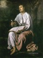John auf Patmos Porträt Diego Velázquez